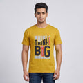 Men's  Solid Color Round Neck T-Shirt