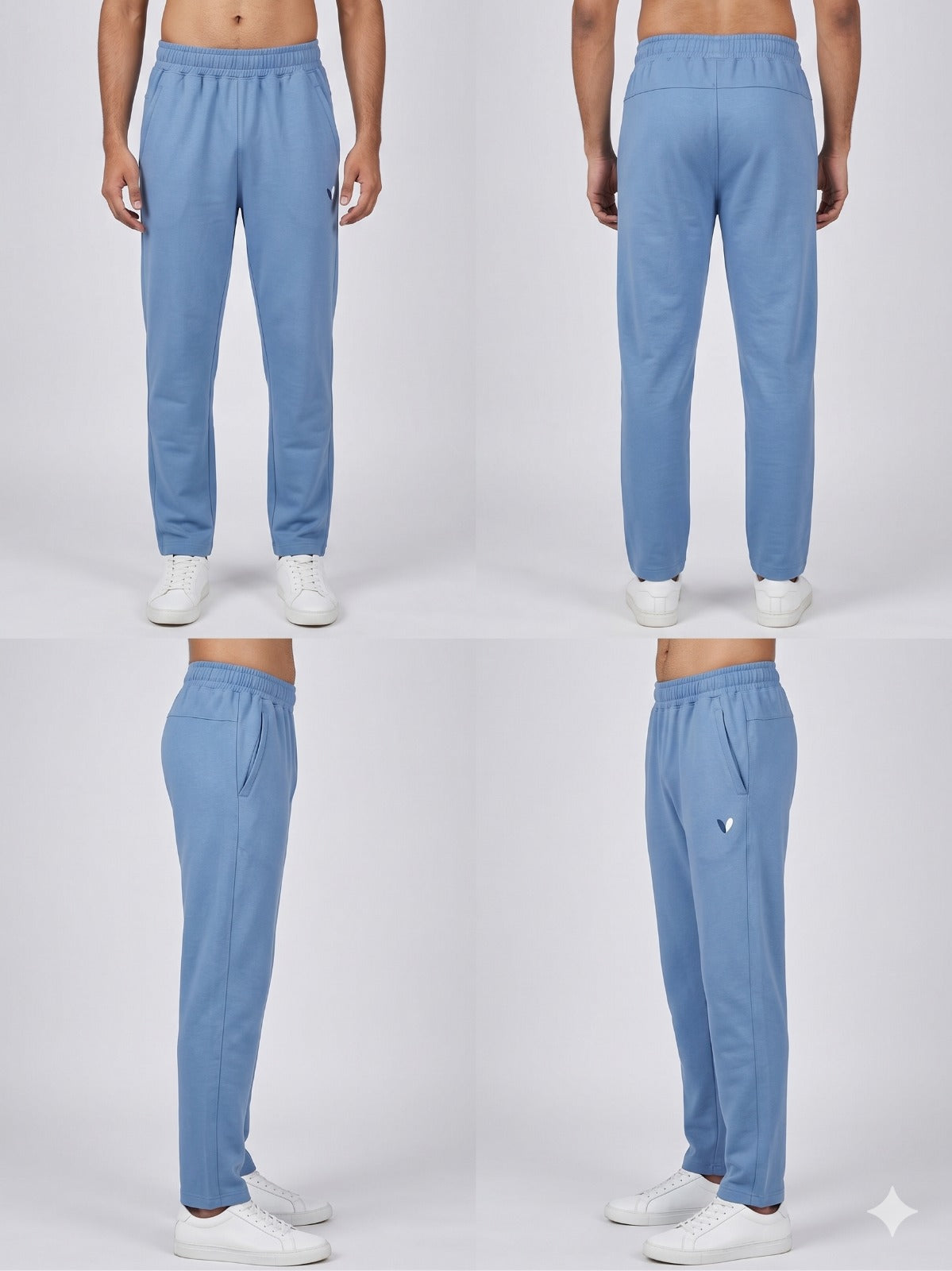 Men's  Solid Color Cotton Tracks
